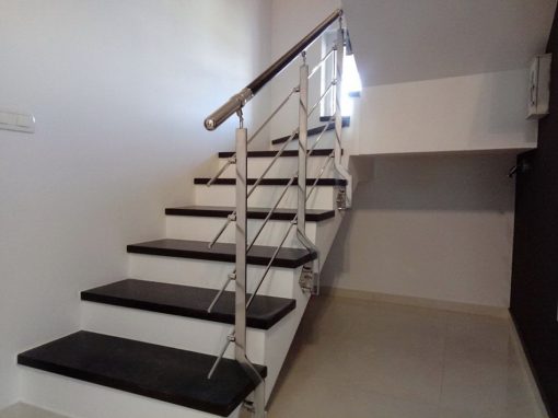 Stubišne ograde – inox i drvo
