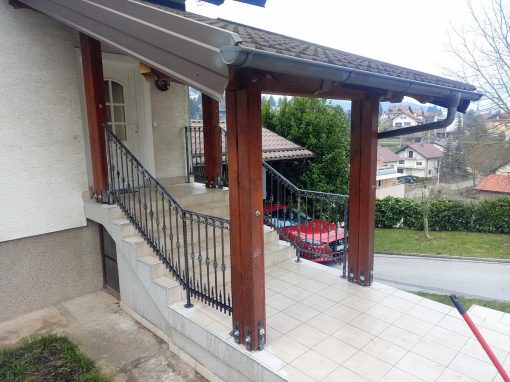 Stubišne ograde – kovane