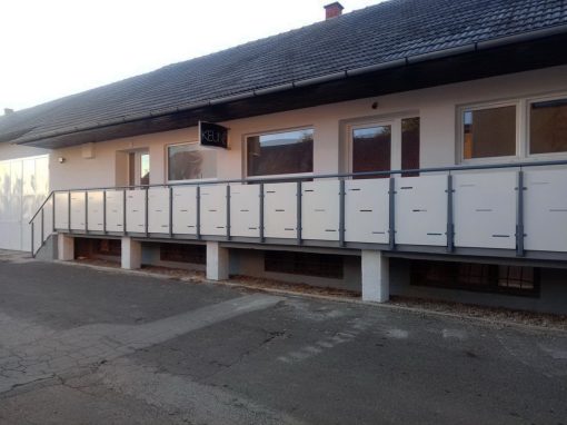 Stubišne ograde – metal i metal